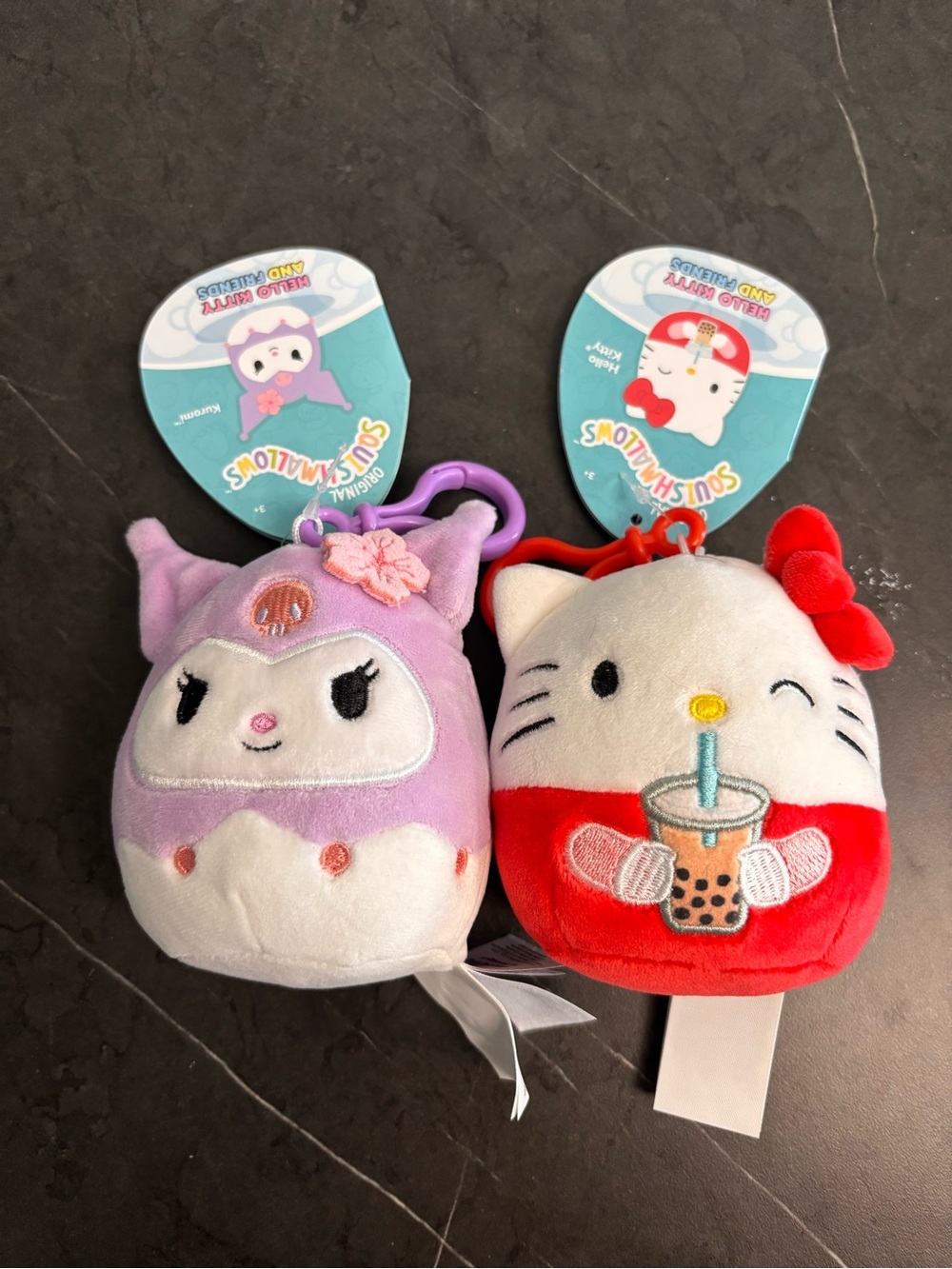 Squishmallows Hello Kitty clips